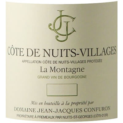 Jean-Jacques Confuron Cote-de-Nuits Villages La Montagne Blanc 2022 (6x75cl)