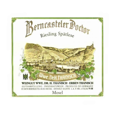 Dr Thanisch Bernkasteler Doctor Riesling Spatlese Auktion 2016 (6x75cl)