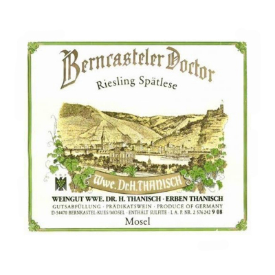 Dr Thanisch Bernkasteler Doctor Riesling Spatlese Auktion 2013 (6x75cl)