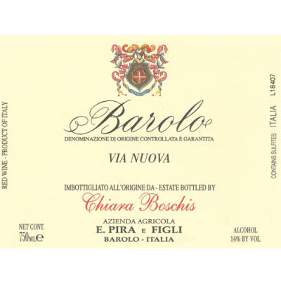 Chiara Boschis (Pira) Barolo Via Nuova 2017 (12x75cl)