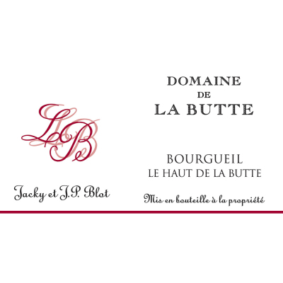 Butte (Jacky Blot) Bourgueil Haut Butte 2020 (6x75cl)