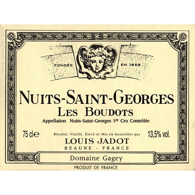 Louis Jadot (Gagey) Nuits-Saint-Georges 1er Cru Les Boudots 2014 (6x75cl)
