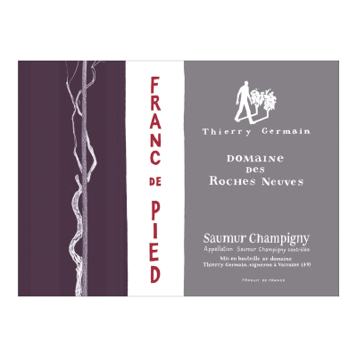 Thierry Germain (Roches Neuves) Saumur-Champigny Franc de Pied 2021 (6x75cl)