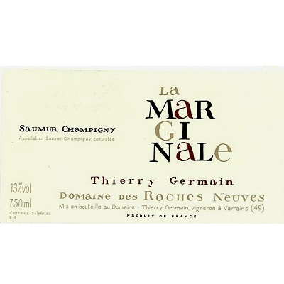 Thierry Germain Roches Neuves Saumur-Champigny La Marginale 2019 (6x75cl)
