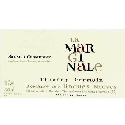 Thierry Germain Roches Neuves Saumur-Champigny La Marginale 2022 (6x75cl)