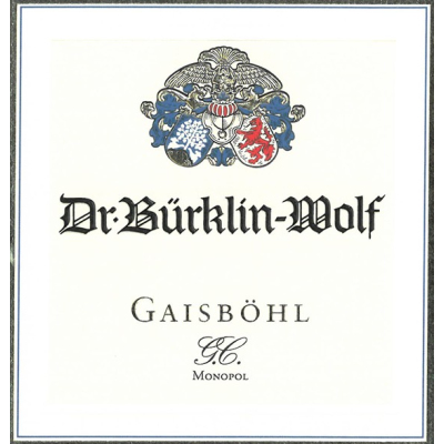 Burklin Wolf Ruppertsberger Gaisbohl Riesling GC Monopol 2021 (6x75cl)