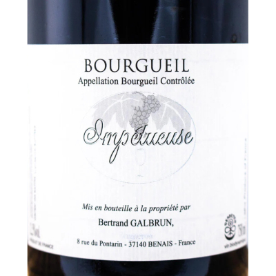 Bertrand Galbrun Bourgeuil Impetueuse 2012 (6x75cl)