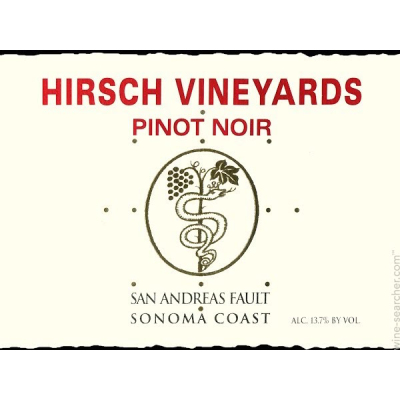 Hirsch Vineyards San Andreas Fault Pinot Noir 2014 (12x75cl)