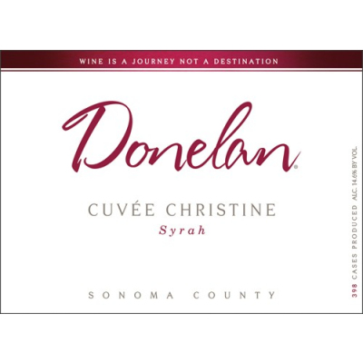 Donelan Cuvee Christine Syrah 2012 (12x75cl)