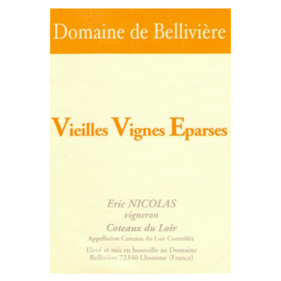 Belliviere Coteaux Loir Vv Eparses 2018 (6x75cl)