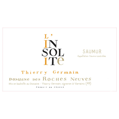 Thierry Germain Roches Neuves Saumur Blanc L'Insolite 2022 (6x75cl)