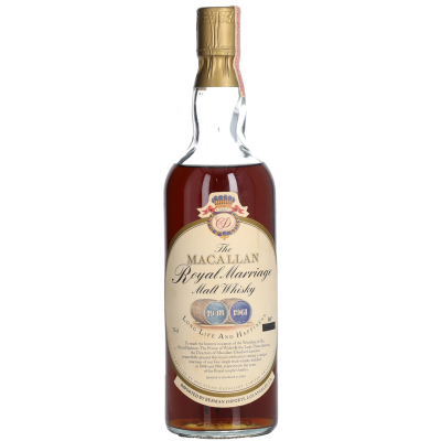 Macallan Royal Marriage 1948 & 1961 Bottled in 1981 Single Malt 1948 (1x75cl)