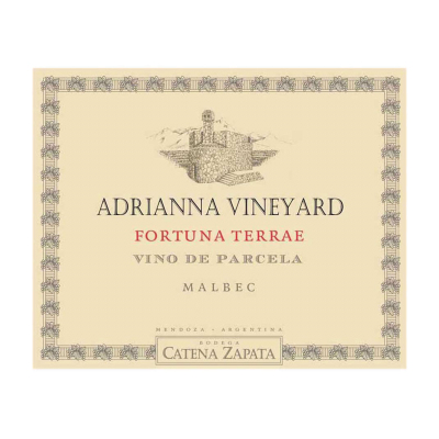 Catena Zapata Adrianna Vineyard Fortuna Terrae Malbec 2019 (3x75cl)