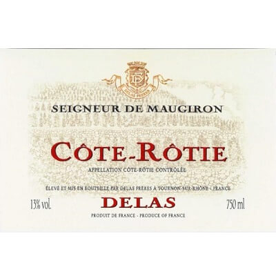 Delas Cote-Rotie Seigneur de Maugiron 2012 (6x75cl)