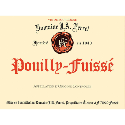 Ferret Pouilly Fuisse Clos des Prouges Tete de Cru 2021 (6x75cl)