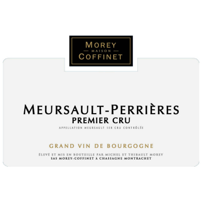 Morey-Coffinet Meursault-Perrieres 1er Cru 2023 (6x75cl)
