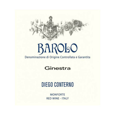 Diego Conterno Barolo Ginestra 2013 (6x75cl)