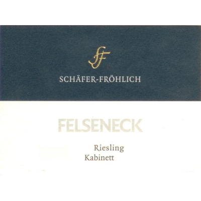 Schafer-Frohlich Bockenauer Felseneck Riesling Kabinett 2022 (6x75cl)
