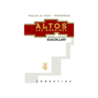Altos Las Hormigas Appellation Gualtallary Malbec 2018 (6x75cl)