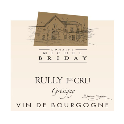 Michel Briday Rully 1er Cru Gresigny 2022 (6x75cl)