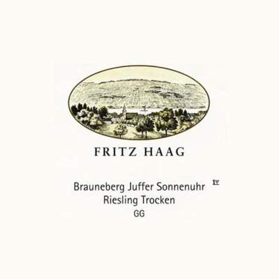 Fritz Haag Brauneberger Juffer Sonnenuhr Riesling Trocken GG 2021 (6x75cl)