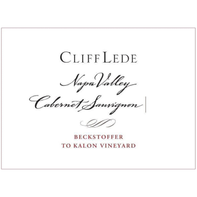 Cliff Lede Beckstoffer To Kalon Cabernet Sauvignon 2014 (12x75cl)
