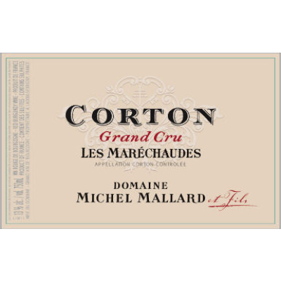 Michel Mallard Corton Grand Cru Les Marechaudes 2014 (6x75cl)