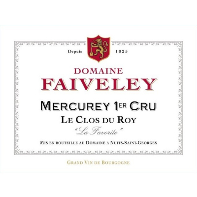 Faiveley Mercurey 1er Cru Clos du Roy La Favorite 2017 (6x75cl)