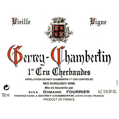 Fourrier Gevrey-Chambertin 1er Cru Les Cherbaudes VV 2007 (12x75cl)