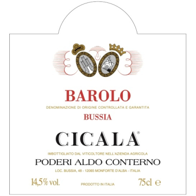 Aldo Conterno Barolo Cicala 2017 (3x75cl)