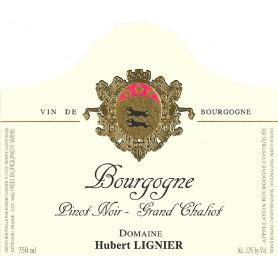 Hubert Lignier Bourgogne Grand Chaliot 2021 (6x75cl)