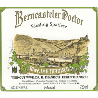 Dr Thanisch Bernkasteler Lay Riesling Spatlese 2010 (6x75cl)