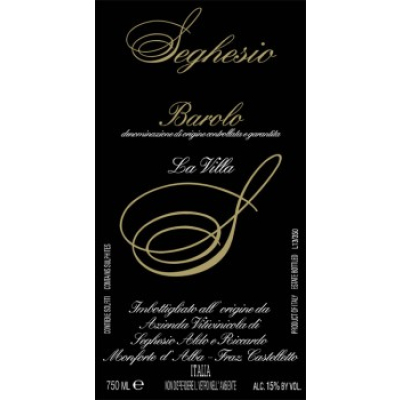 Fratelli Seghesio Barolo La Villa 1996 (12x75cl)