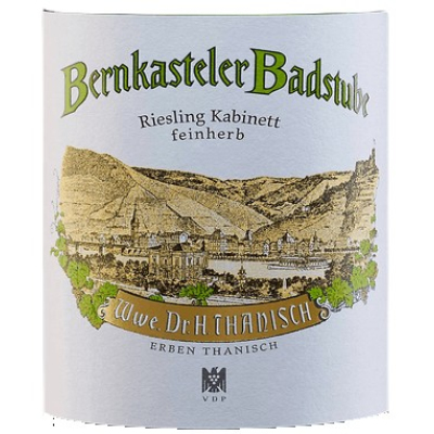 Dr Thanisch Bernkasteler Badstube Riesling Kabinett Feinherb 2019 (6x75cl)
