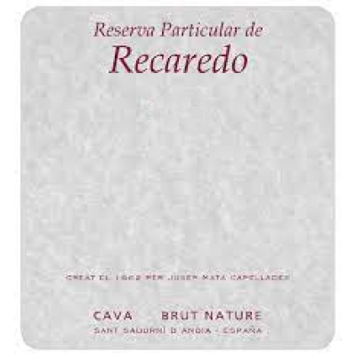 Recaredo Cava Brut Nature Reserva Particular 2009 (1x75cl)