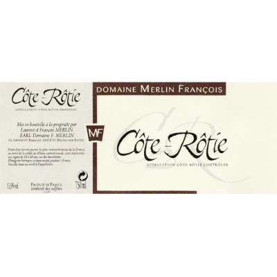 Francois Merlin Cote Rotie 2015 (1x75cl)