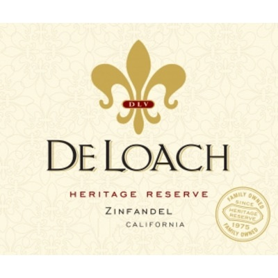Deloach Zinfandel Heritage Reserve 2022 (12x75cl)