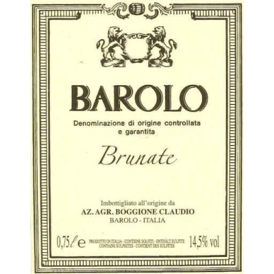 Boggione Barolo Brunate 2018 (6x75cl)
