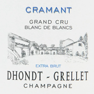 Dhondt Grellet Cramant Blanc de Blancs Extra Brut Grand Cru NV (6x75cl)