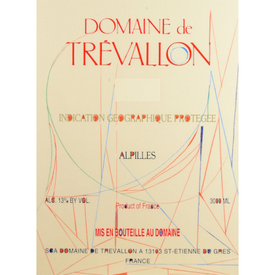 Trevallon Rouge Vine de Pays des Bouches du Rhone 2015 (6x75cl)