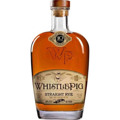 WhistlePig Straight Rye 10YO NV (6x70cl)
