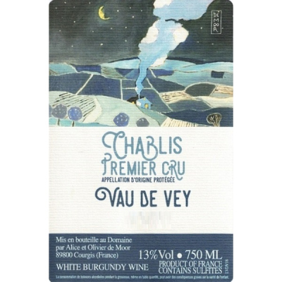 Alice & Olivier de Moor Chablis Vaudevey 2019 (1x75cl)
