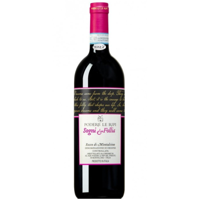 Podere Ripi Rosso Montalcino Sogni Follia 2020 (6x75cl)
