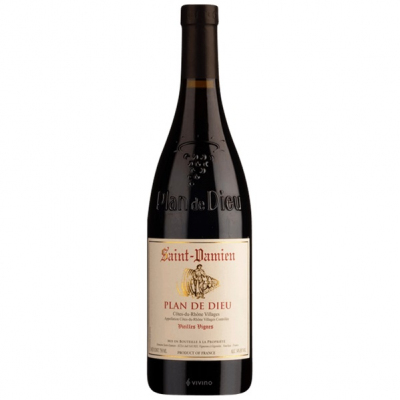 Saint Damien Cotes du Rhone Villages Plan de Dieu Vieilles Vignes 2019 (6x75cl)