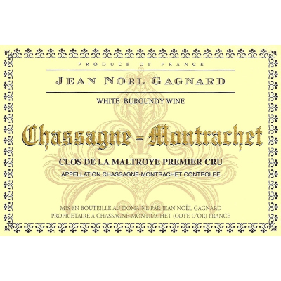 Jean Noel Gagnard Chassagne-Montrachet 1er Cru Clos Maltroye 2020 (6x75cl)