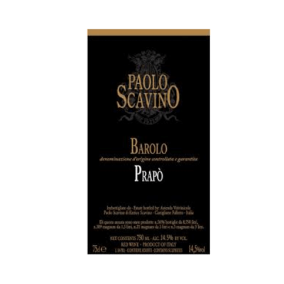 Paolo Scavino Barolo Prapo 2020 (6x75cl)