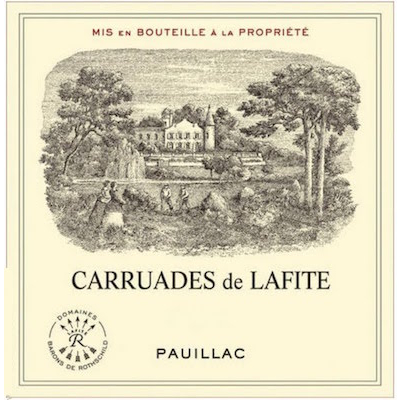 Lafite Rothschild Carruades de Lafite The Curve Assortment Case NV (10x75cl)