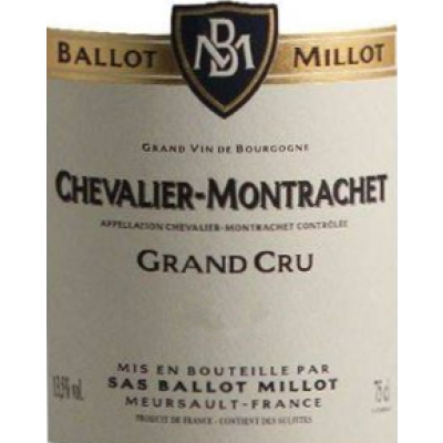 Ballot Millot Chevalier Montrachet Grand Cru 2017 (3x75cl)