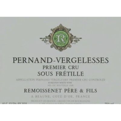 Remoissenet Pere et Fils Pernand-Vergelesses 1er Cru Sous Fretille 2019 (6x75cl)