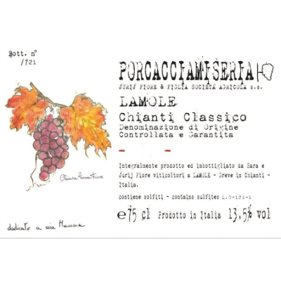 Jurij Fiore & Figlia Puntodivista Lamole 2017 (6x75cl)